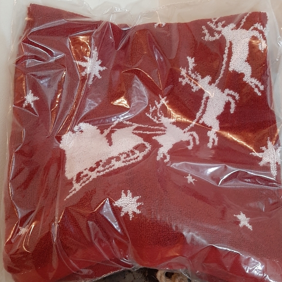 Pottery Barn Sleigh Bell Reversible Jacquard Towel Set - Picture 1 of 11